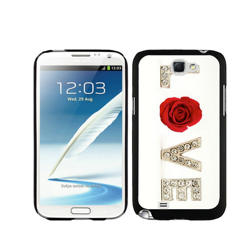 Valentine Rose Samsung Galaxy Note 2 Cases DQI | Women - Click Image to Close